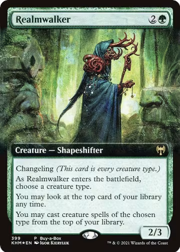 Realmwalker (399), Buy-A-Box Promos — Magic card price