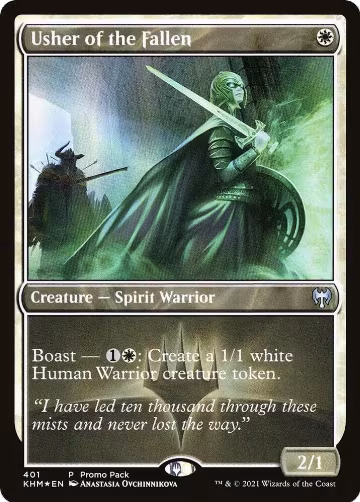 Usher of the Fallen (401), Promo Pack: Kaldheim — Magic card price