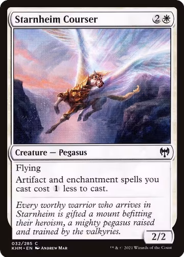 Starnheim Courser (32), Kaldheim — Magic card price