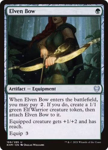Elven Bow (166), Kaldheim — Magic card price