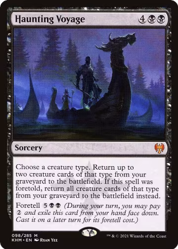 Haunting Voyage (98), Kaldheim — Magic card price