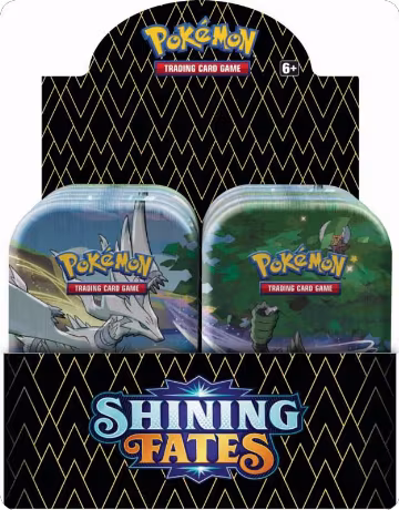 Shining Fates Mini Tin Display, Shining Fates — Pokémon sealed product price