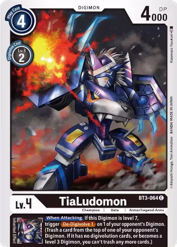 TiaLudomon (BT3-064 C), Release Special Booster 1.5 — Digimon card price