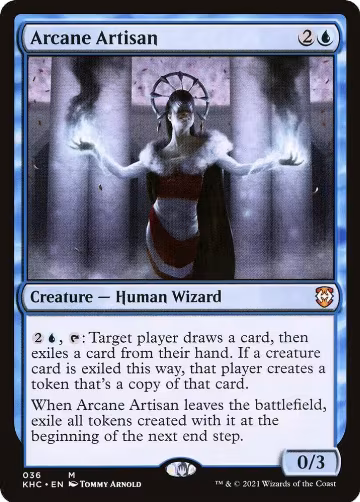 Arcane Artisan (36), Commander: Kaldheim — Magic card price