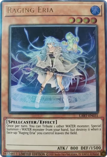 Raging Eria (LART-EN031), The Lost Art Promotion — Yu-Gi-Oh! card price
