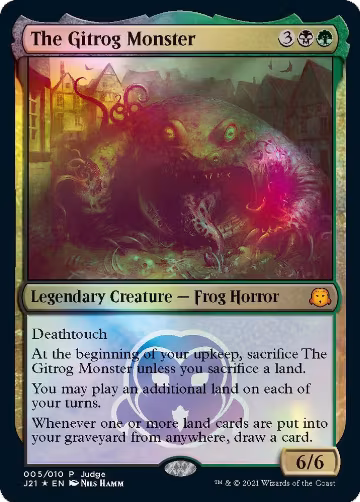 The Gitrog Monster (5), Judge Promos — Magic card price