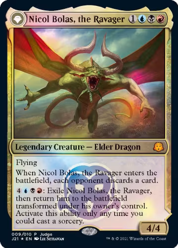 Nicol Bolas, the Ravager (9), Judge Promos — Magic card price