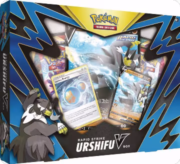 Rapid Strike Urshifu V Box, Battle Styles — Pokémon sealed product price