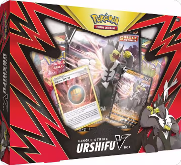 Single Strike Urshifu V Box, Battle Styles — Pokémon sealed product price