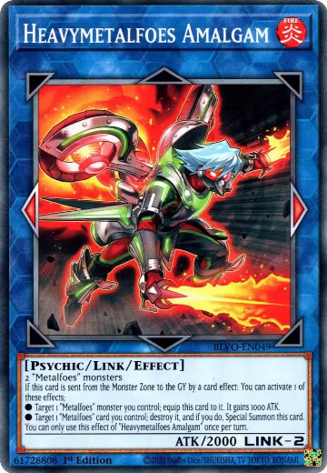 Heavymetalfoes Amalgam (BLVO-EN049), Blazing Vortex — Yu-Gi-Oh! card price