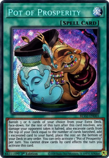 Pot of Prosperity (BLVO-EN065), Blazing Vortex — Yu-Gi-Oh! card price