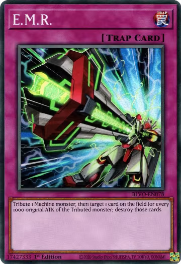 E.M.R. (BLVO-EN078), Blazing Vortex — Yu-Gi-Oh! card price