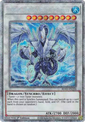Trishula, Dragon of the Ice Barrier (Starlight Rare) (BLVO-EN100) — card price