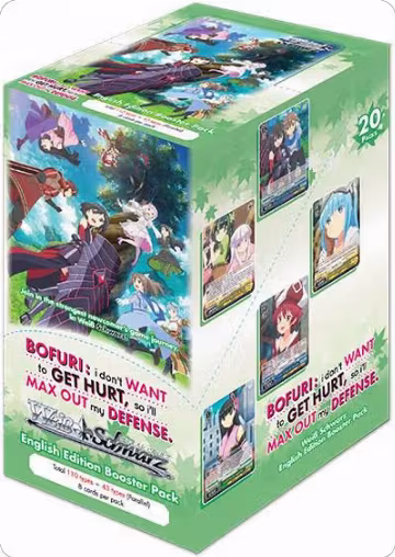 BOFURI: I Don't Want to Get Hurt, so I'll Max Out My Defense Booster Box, I Don't Want to Get Hurt, so I'll Max Out My Defense — Weiß Schwarz sealed product price