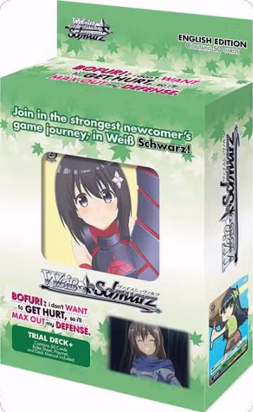 BOFURI: I Don't Want to Get Hurt, so I'll Max Out My Defense: Trial Deck+, I Don't Want to Get Hurt, so I'll Max Out My Defense — Weiß Schwarz sealed product price