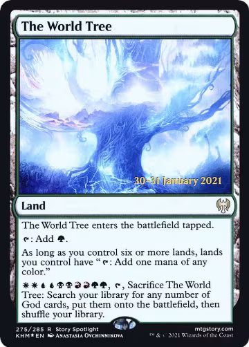 The World Tree (275), Prerelease Cards — Magic card price