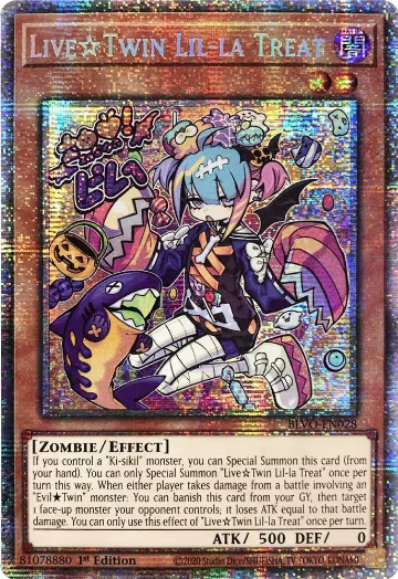 Live Twin Lil-la Treat (Starlight Rare) (BLVO-EN028) — card price