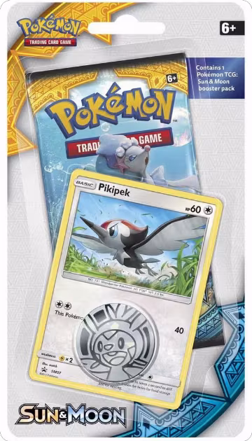Sun & Moon Single Blister Pack [Pikipek], SM Base Set — Pokémon sealed product price