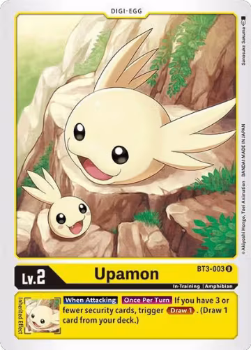 Upamon - BT3-003 (BT3-003 U), Release Special Booster 1.5 — Digimon card price