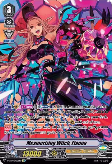 Mesmerizing Witch, Fianna (SP) (V-SS07/SP02EN) — card price
