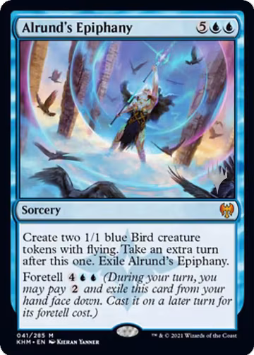 Alrund's Epiphany (41), Promo Pack: Kaldheim — Magic card price