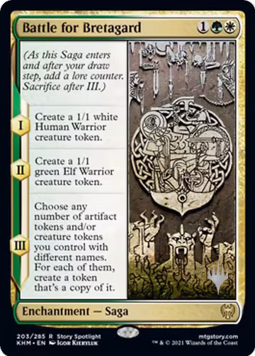 Battle for Bretagard (203), Promo Pack: Kaldheim — Magic card price