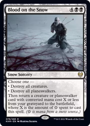 Blood on the Snow (79), Promo Pack: Kaldheim — Magic card price