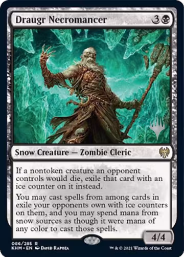 Draugr Necromancer (86), Promo Pack: Kaldheim — Magic card price