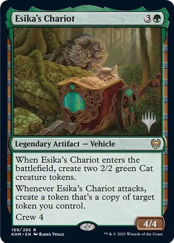 Esika's Chariot (169), Promo Pack: Kaldheim — Magic card price