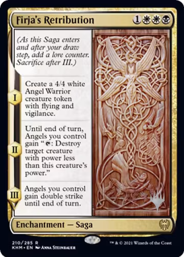 Firja's Retribution (210), Promo Pack: Kaldheim — Magic card price