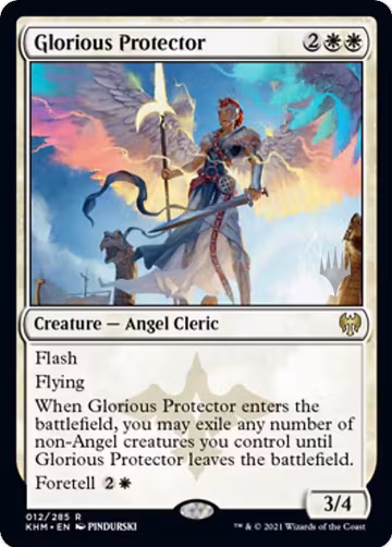 Glorious Protector (12), Promo Pack: Kaldheim — Magic card price