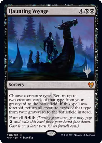 Haunting Voyage (98), Promo Pack: Kaldheim — Magic card price