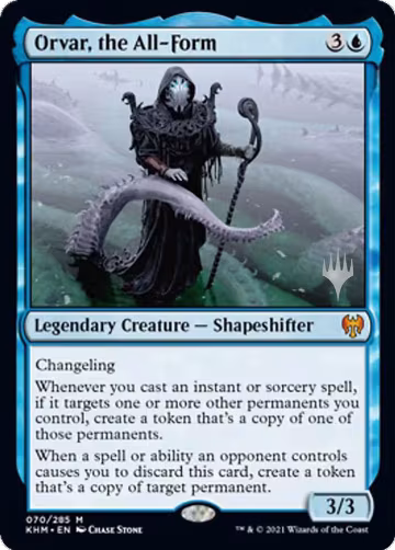 Orvar, the All-Form (70), Promo Pack: Kaldheim — Magic card price