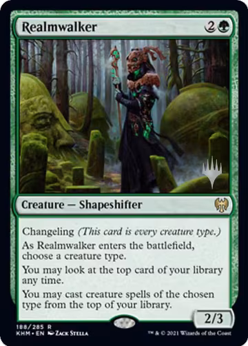 Realmwalker (188), Promo Pack: Kaldheim — Magic card price