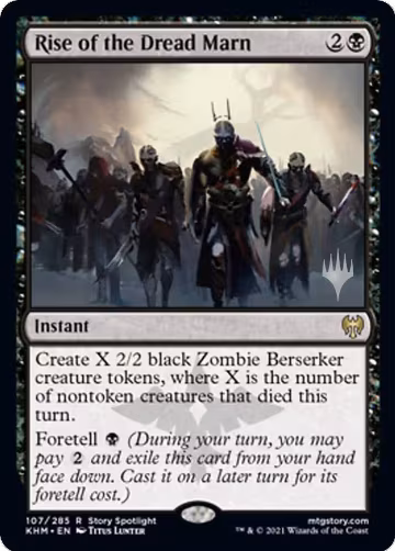 Rise of the Dread Marn (107), Promo Pack: Kaldheim — Magic card price