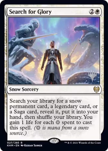 Search for Glory (27), Promo Pack: Kaldheim — Magic card price