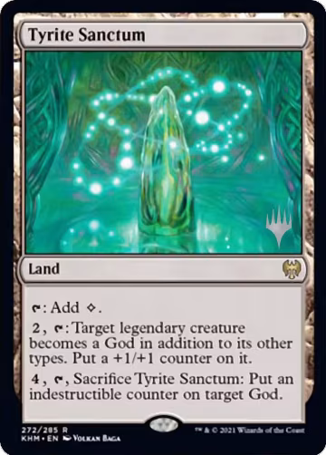 Tyrite Sanctum (272), Promo Pack: Kaldheim — Magic card price