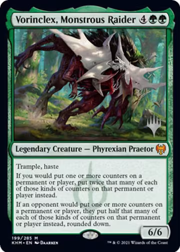 Vorinclex, Monstrous Raider (199) — card price