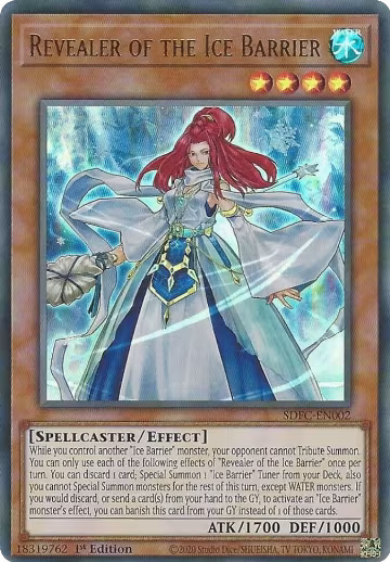 Revealer of the Ice Barrier (SDFC-EN002), Structure Deck: Freezing Chains — Yu-Gi-Oh! card price