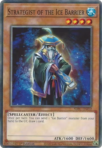 Strategist of the Ice Barrier (SDFC-EN012), Structure Deck: Freezing Chains — Yu-Gi-Oh! card price