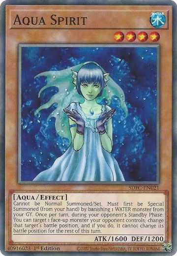 Aqua Spirit (SDFC-EN021), Structure Deck: Freezing Chains — Yu-Gi-Oh! card price