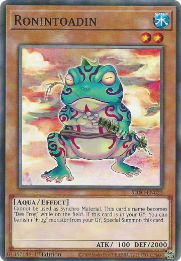 Ronintoadin (SDFC-EN023), Structure Deck: Freezing Chains — Yu-Gi-Oh! card price