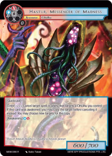 Hastur, Messenger of Madness (MSW-086), The Magic Stone War - Zero — Force of Will card price