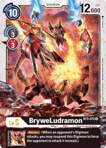 BryweLudramon (BT3-072 R), Release Special Booster 1.5 — Digimon card price