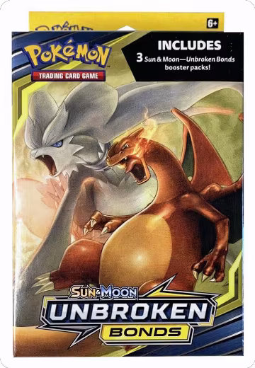 Unbroken Bonds 3 Pack Hanger Box, SM - Unbroken Bonds — Pokémon sealed product price