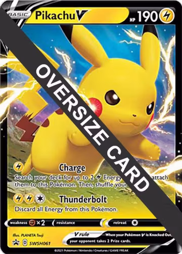 Pikachu V - SWSH061 (SWSH061), Jumbo Cards — Pokémon card price