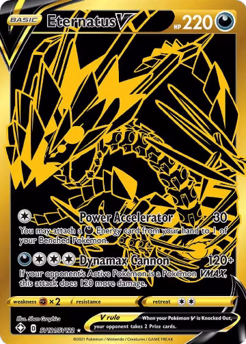 Eternatus V (SV121/SV122), Shining Fates: Shiny Vault — Pokémon card price