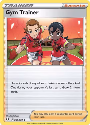 Gym Trainer (059/072), Shining Fates — Pokémon card price