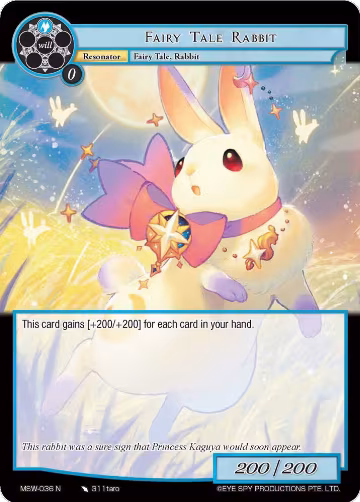 Fairy Tale Rabbit (MSW-036), The Magic Stone War - Zero — Force of Will card price