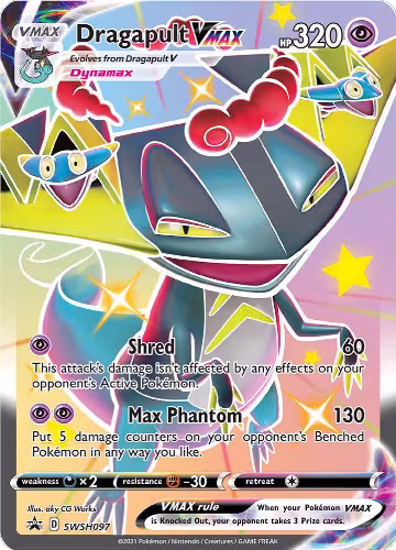 Dragapult VMAX - SWSH097 (SWSH097), Sword & Shield Promo Cards — Pokémon card price